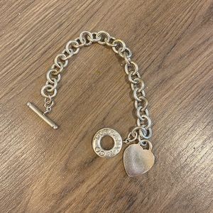 Tiffany’s Heart Tag Toggle Bracelet